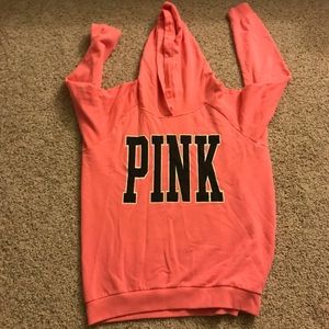 Pink pullover sweater